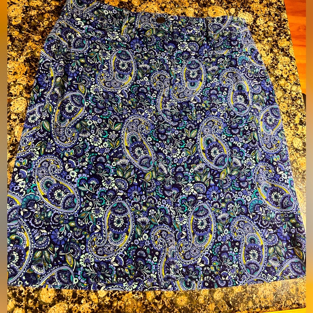 Talbots corduroy skirt